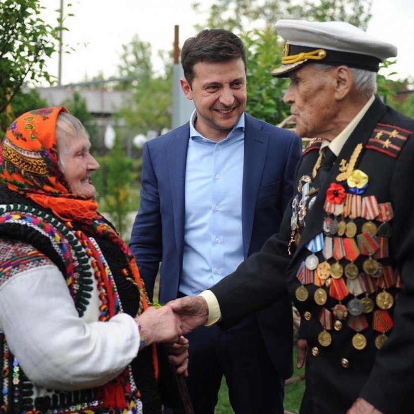 Зеленский встретился с ветеранами (фото)