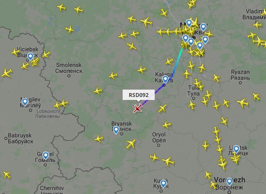 Обмен пленными: самолет с украинцами вылетел из Москвы 