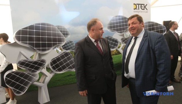 В Украине запустили еще одну мощную солнечную электростанцию 