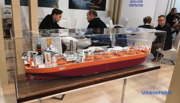 Украина презентовала технические новации на выставке судостроения в Роттердаме
