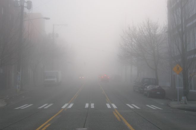 15 декабря в Украине ночью и утром местами туман, видимость 200-500 м