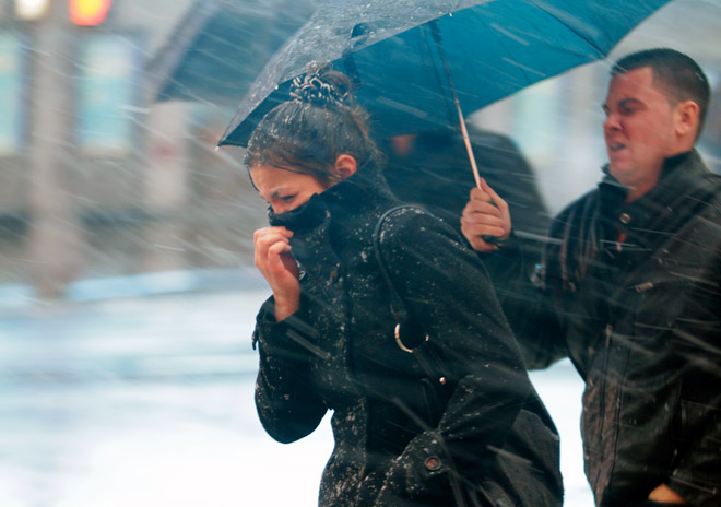 Штормовое предупреждение в Украине: 5-6 февраля ожидаются снегопады, дожди и шквалы