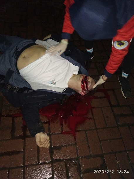 Убийство в центре Киева: появились жуткие фото 