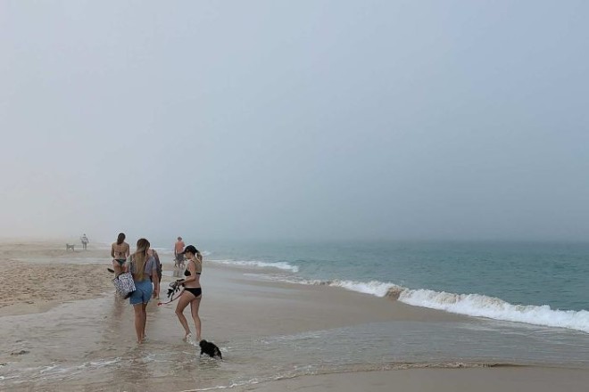 Редкий морской туман окутал побережье Западной Австралии