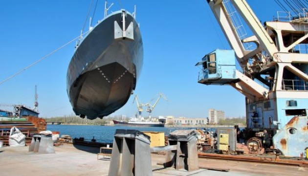 Николаевский судостроительный спустил на воду катера “Вышгород” и “Никополь” 