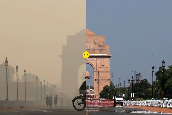 Индекс качества воздуха в Дели впервые за несколько десятков лет достиг показателя «хороший»