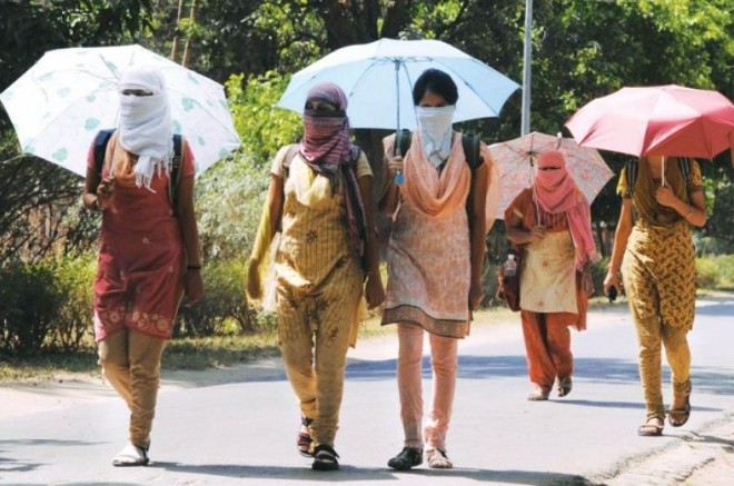 В Дели зафиксирован самый жаркий день сезона с температурой +45 °C