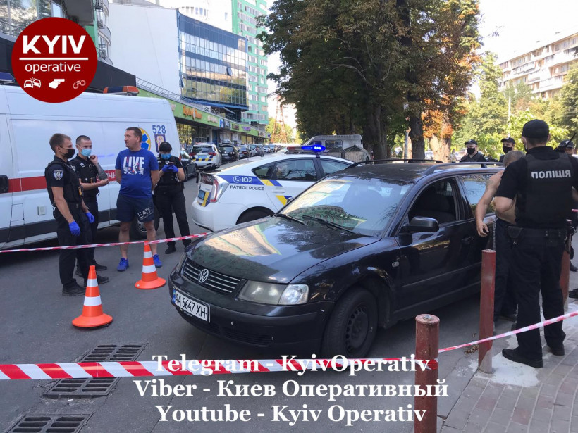 В Киеве неадекватный пассажир такси "расплатился" выстрелом (видео)
