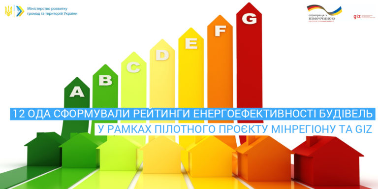 Рейтинги энергоэффективности зданий сформировали в 12 областях