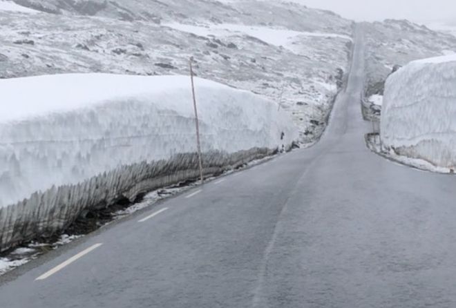 Норвегия переживает самое холодное лето за несколько десятилетий