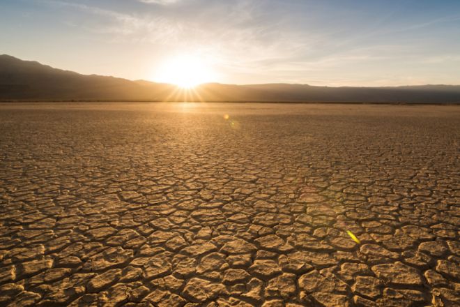 Палящая жара в калифорнийской Долине Смерти достигла +54,4 °C 