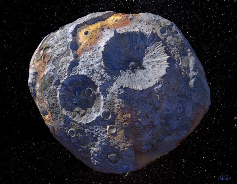Самый дорогой астероид оценили в 10 квинтиллионов долларов
