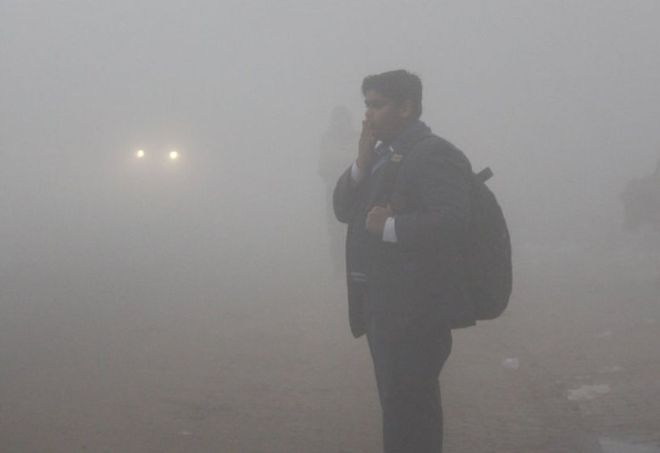 В Дели зафиксирован самый холодный новогодний день за 15 лет