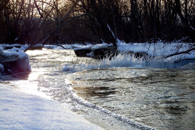Внимание: на водоемах Украины усилились ледовые явления