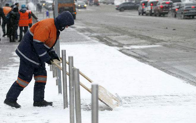 Киевлян предупреждают о снегопаде и сильном похолодании
