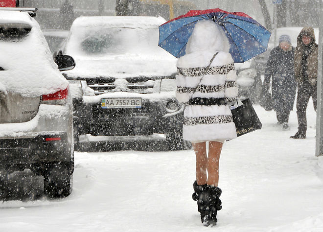 В Киеве 12 февраля ожидается похолодание и снег