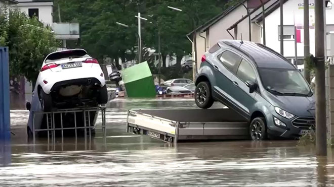 Изменение климата повысило вероятность смертельных наводнений в Западной Европе на 20 % 