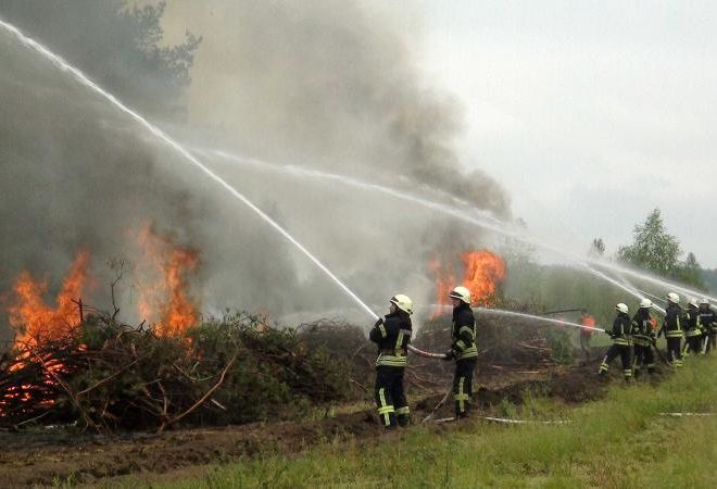 В ряде областей  Украины объявлен чрезвычайный уровень пожарной опасности