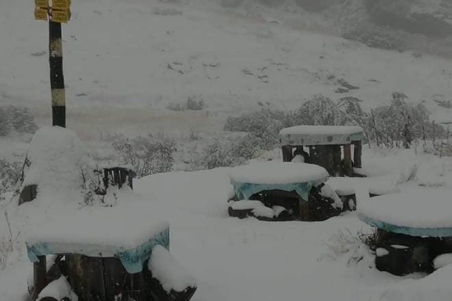 В Греции и Болгарии выпал снег: местами до 15 см осадков