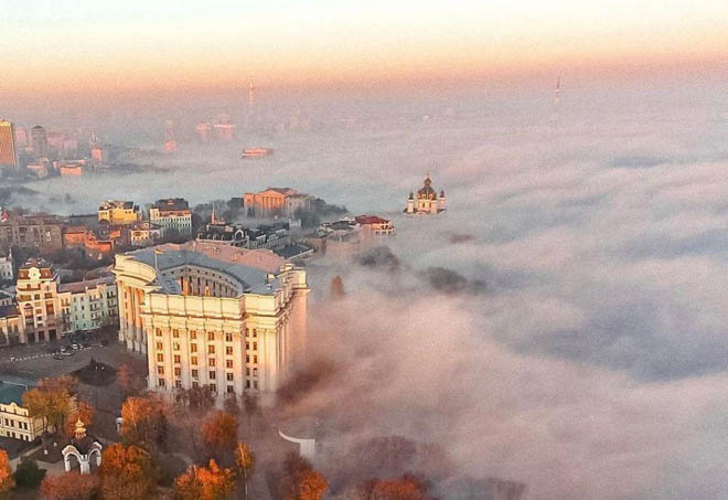 Киев вошел в десятку городов мира с самым грязным воздухом