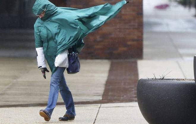 В США зафиксировали рекордное количество ураганных порывов ветра за один день