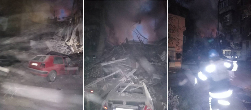 Ворог завдав масового ракетного удаору по Запоріжжю: зруйновано будинки, під завалами люди (фото)