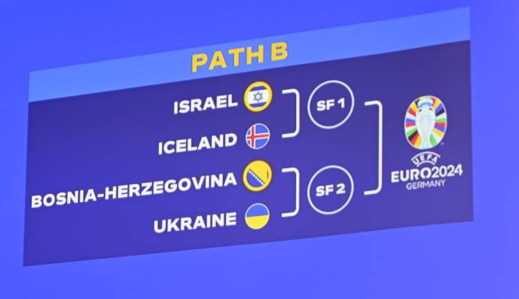 Україна отримала суперників у плей-оф відбору на Євро-2024 з футболу