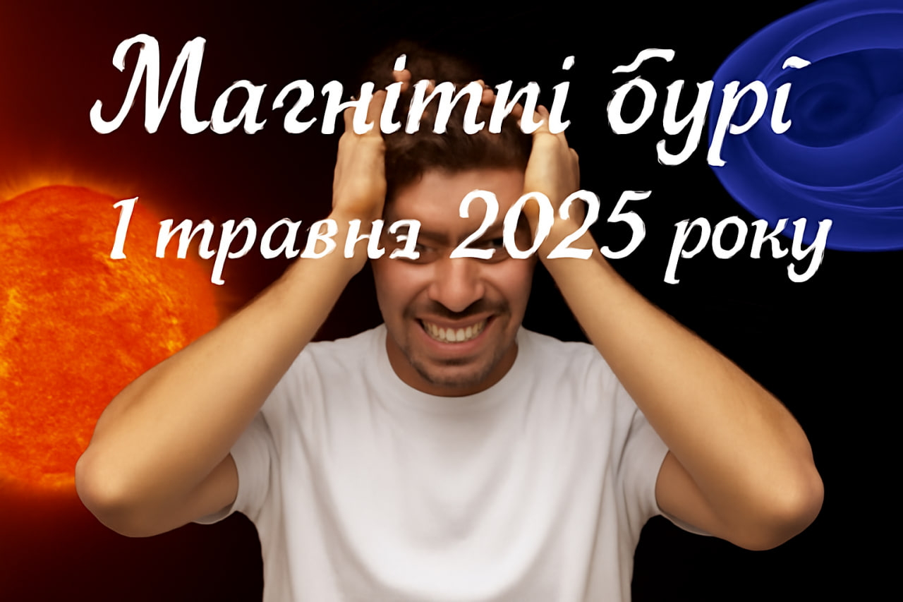 Магнітна буря 1 травня 2025 року