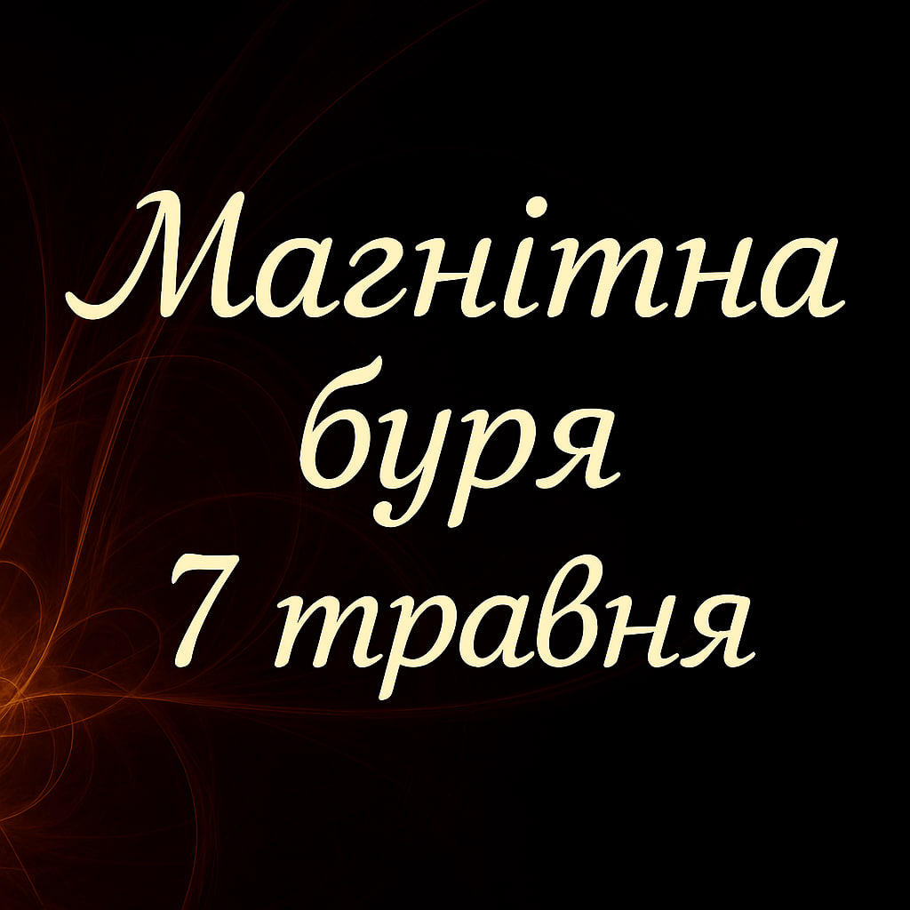 Чи очікується магнітна буря 7 травня