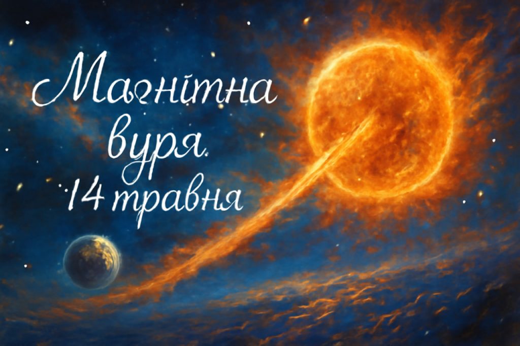 Магнітна буря 14 травня