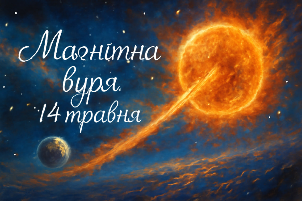 Магнітна буря 14 травня