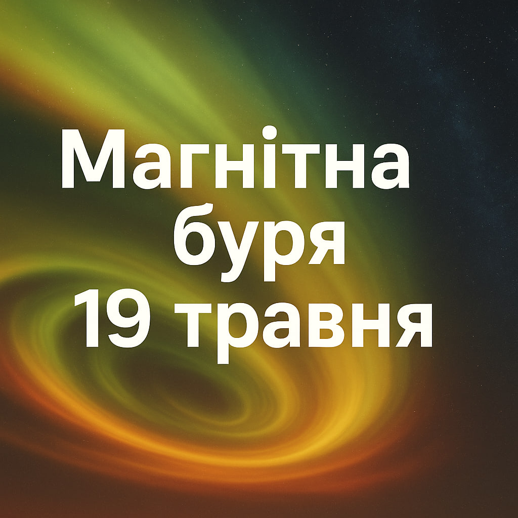 Прогноз магнітних бурь на 19 травня