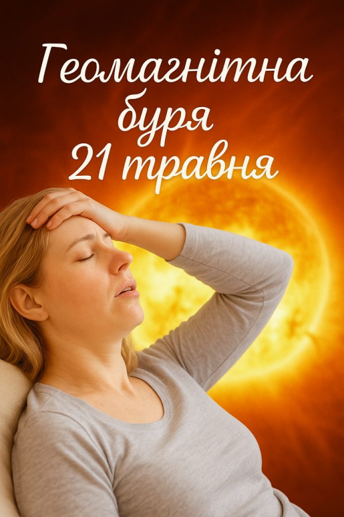 Магнітна буря 21 травня