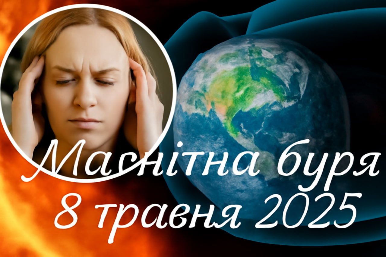 Якою буде магнітна буря 8 травня 2025 року