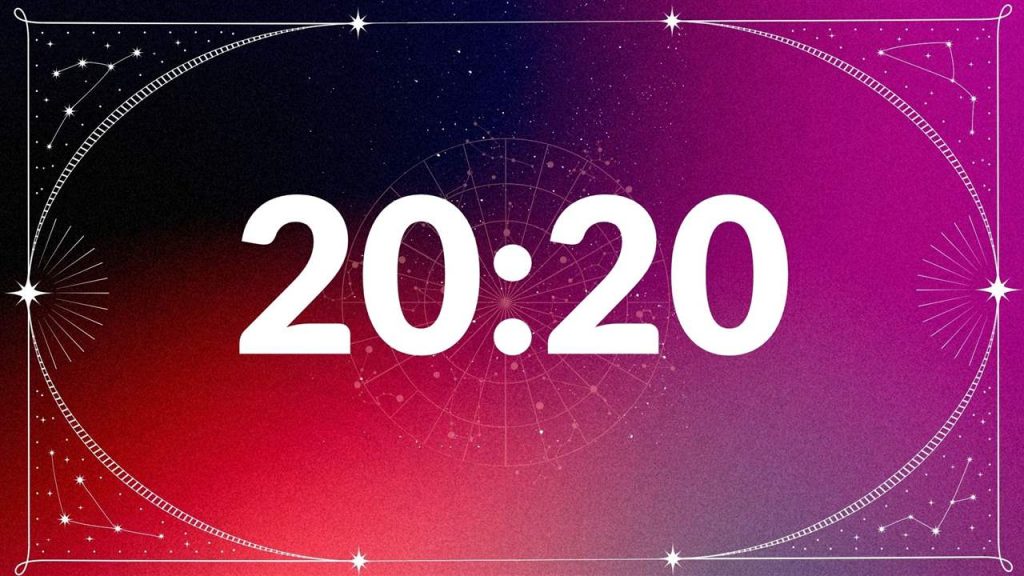 Що означає, якщо на годиннику бачите 20:20