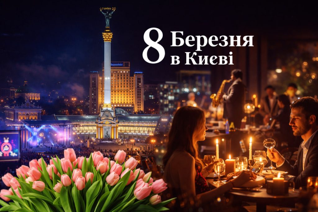 Куди піти у Києві на 8 Березня: концерти, вечірки та святкові події