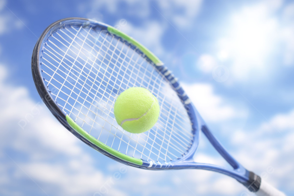 Розвиток великого тенісу - pngtree-a-tennis-ball-is-on-racket-picture-image_16696318