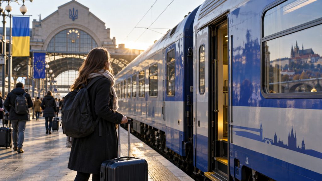 Як доїхати з Києва до Праги потягом