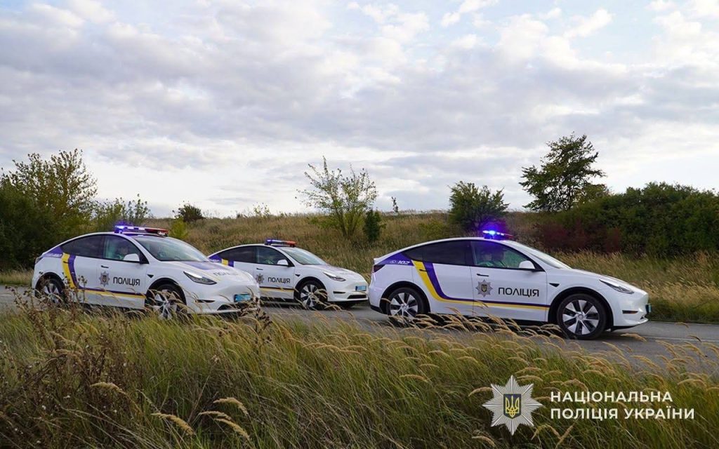 Поліція Тернопільщини пересідає на електромобілі