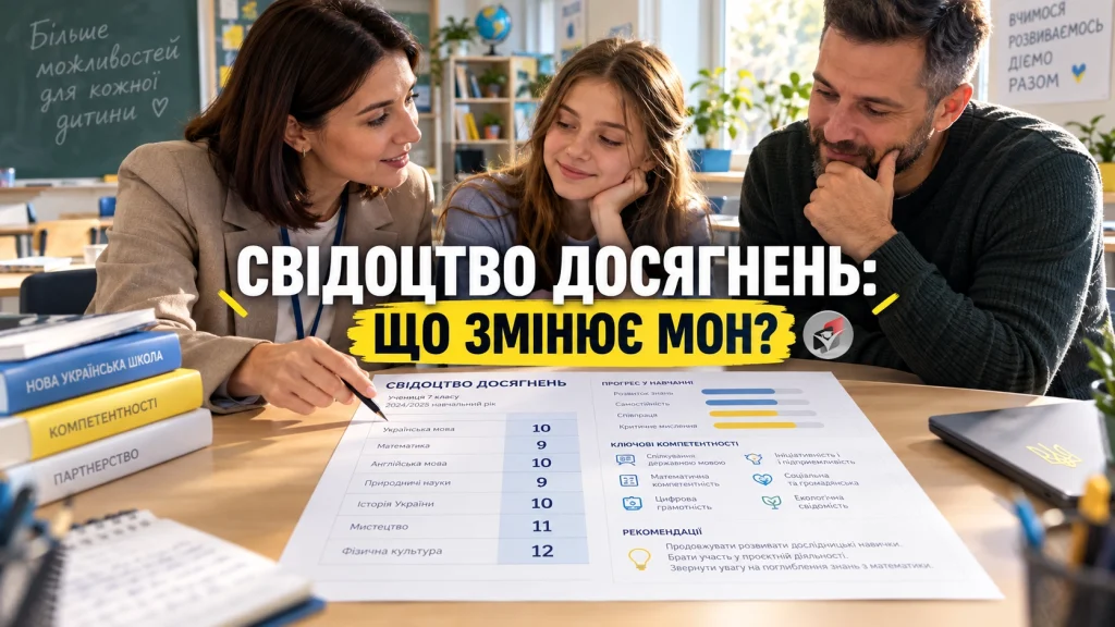 МОН готує нові свідоцтва для школярів