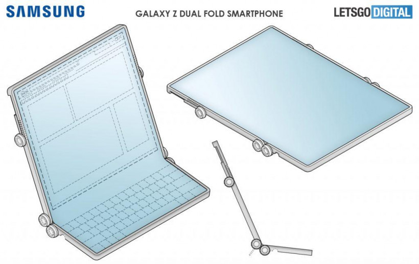 Три в одном: в Samsung разработали гаджет, сочетающий черты смартфона, планшета и ноутбука (ФОТО)