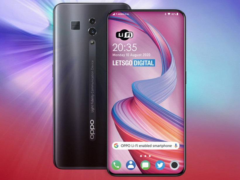 Oppo работает над смартфоном с Li-Fi в качестве замены Wi-Fi (ФОТО)