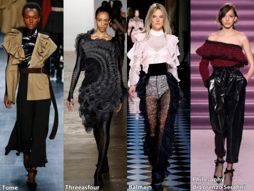 Новые осенние тренды: в моду входят волнообразные воротники  и рюши в стиле Пьеро (ФОТО)