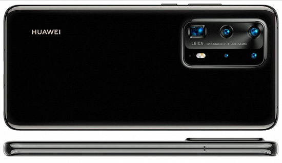 В Сеть попало изображение нового смартфона Huawei P40 Pro (ФОТО)